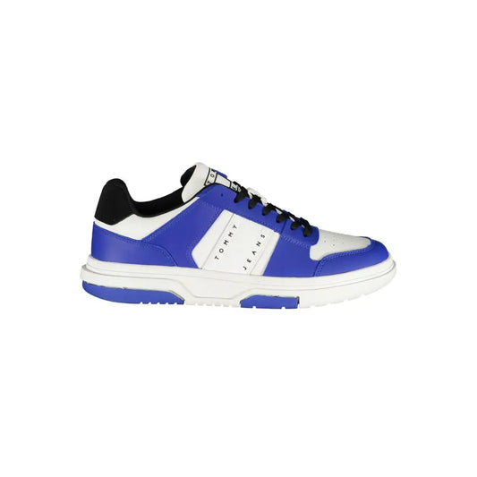 Tommy Hilfiger Blaue Polyethylen Herren Sneaker Tommy Hilfiger
