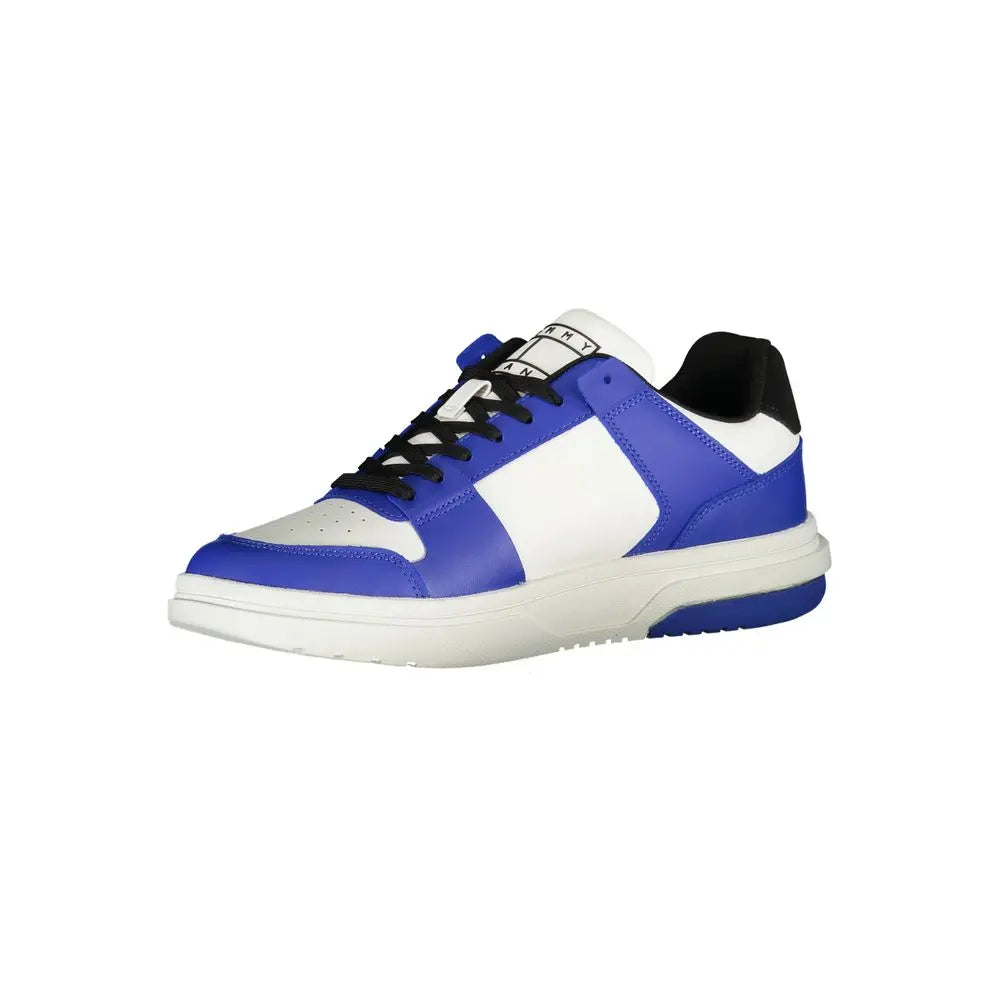 Tommy Hilfiger Blaue Polyethylen Herren Sneaker Tommy Hilfiger