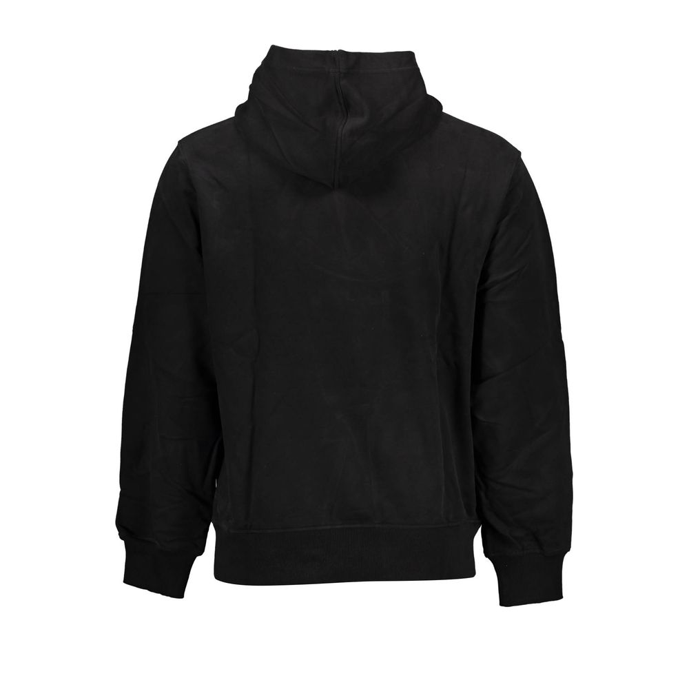 Calvin Klein Baumwoll-Sweatshirt in Schwarz