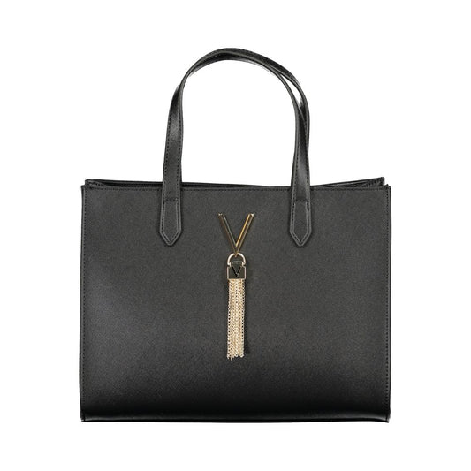 Mario Valentino Schwarze Polyethylen-Handtasche