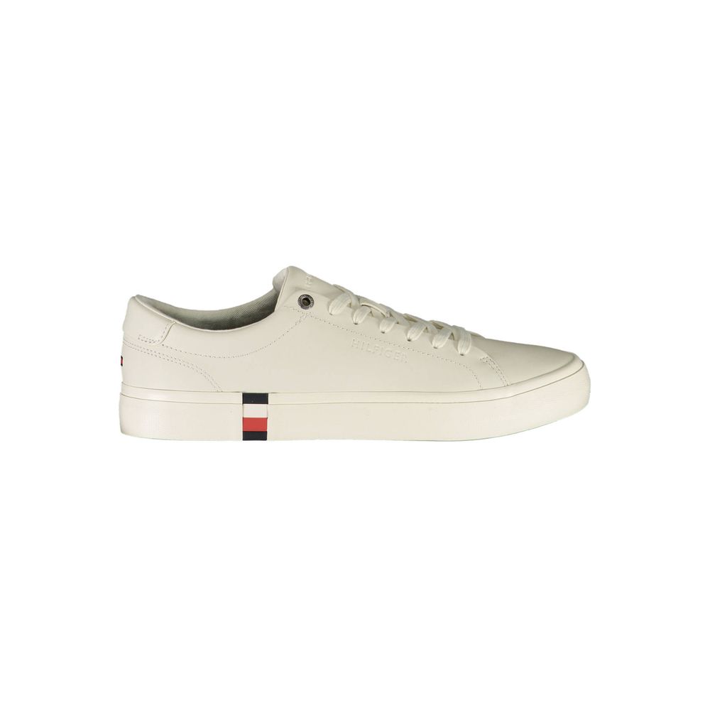 Tommy Hilfiger Weißer Polyester-Sneaker
