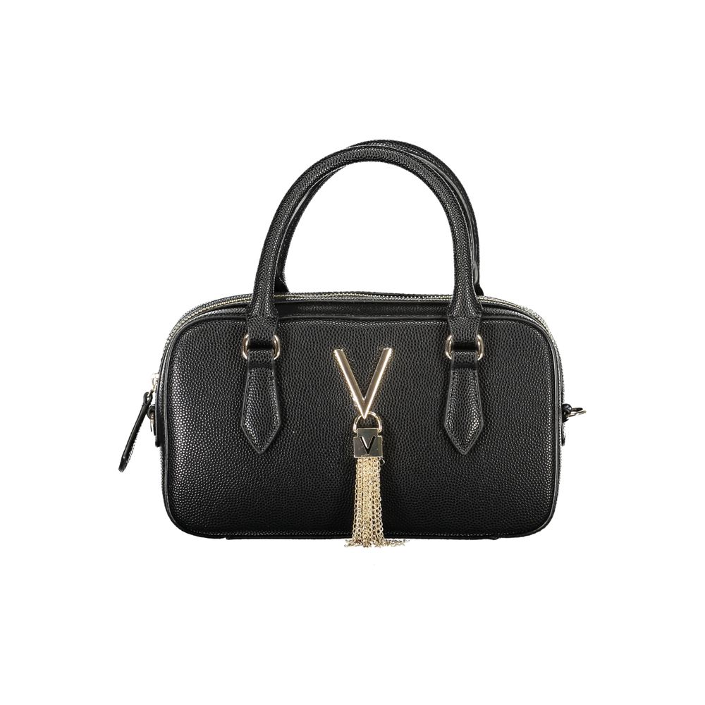 Mario Valentino Schwarze Polyethylen-Handtasche