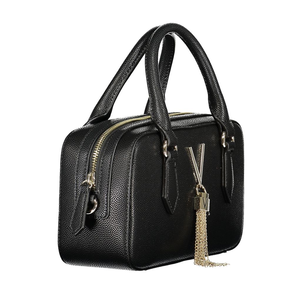 Mario Valentino Schwarze Polyethylen-Handtasche