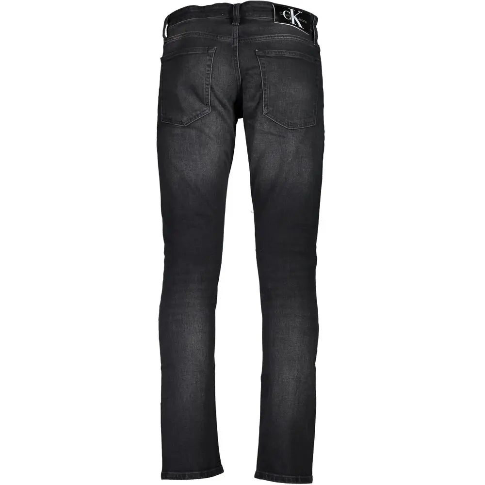 Calvin Klein Schwarz Baumwolle Männer Jeans Calvin Klein