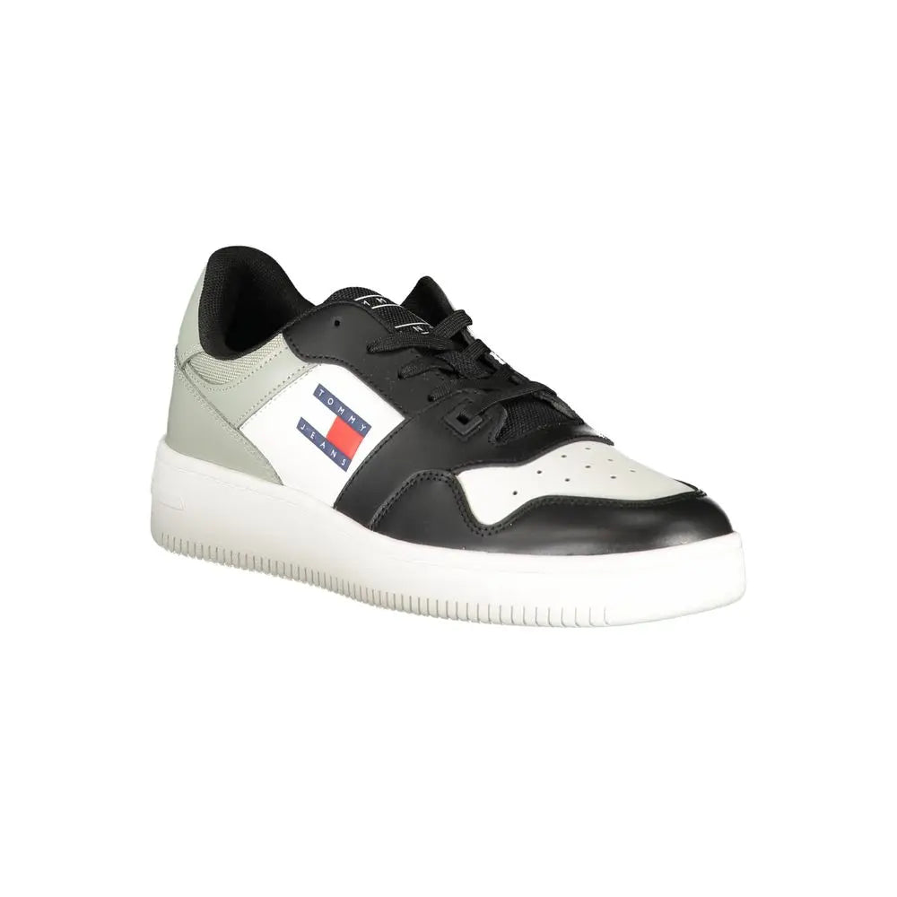 Tommy Hilfiger Schwarzer Polyester Sneaker Tommy Hilfiger