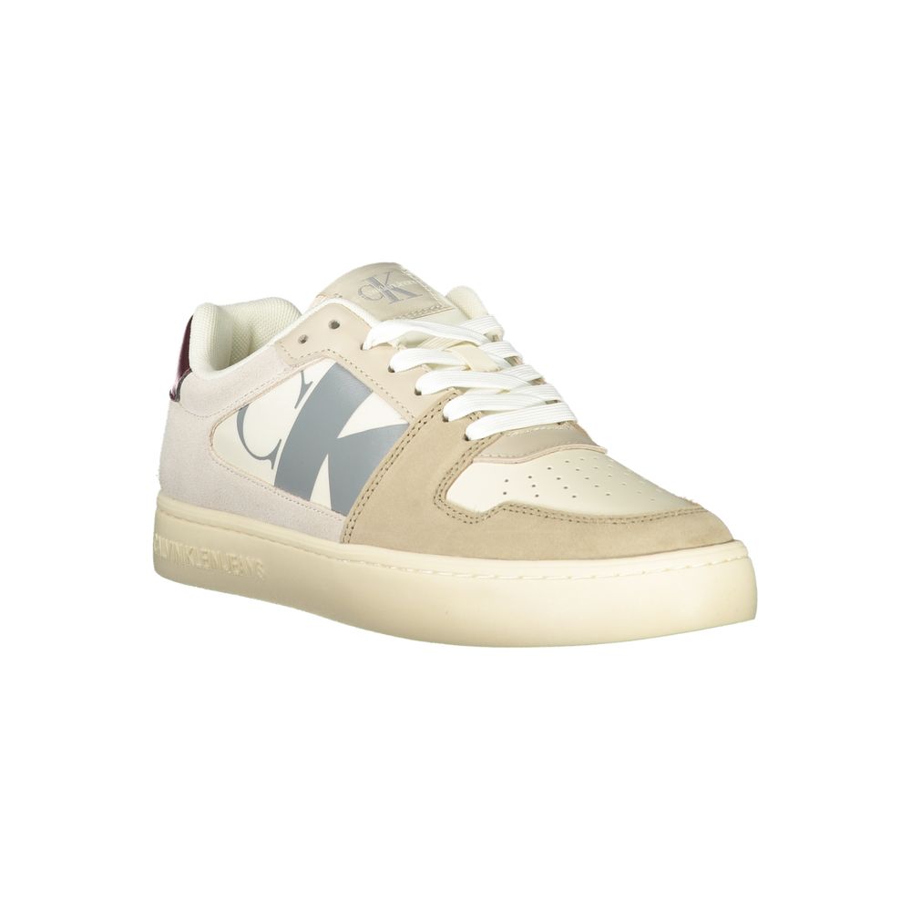 Calvin Klein Beiger Polyester-Sneaker