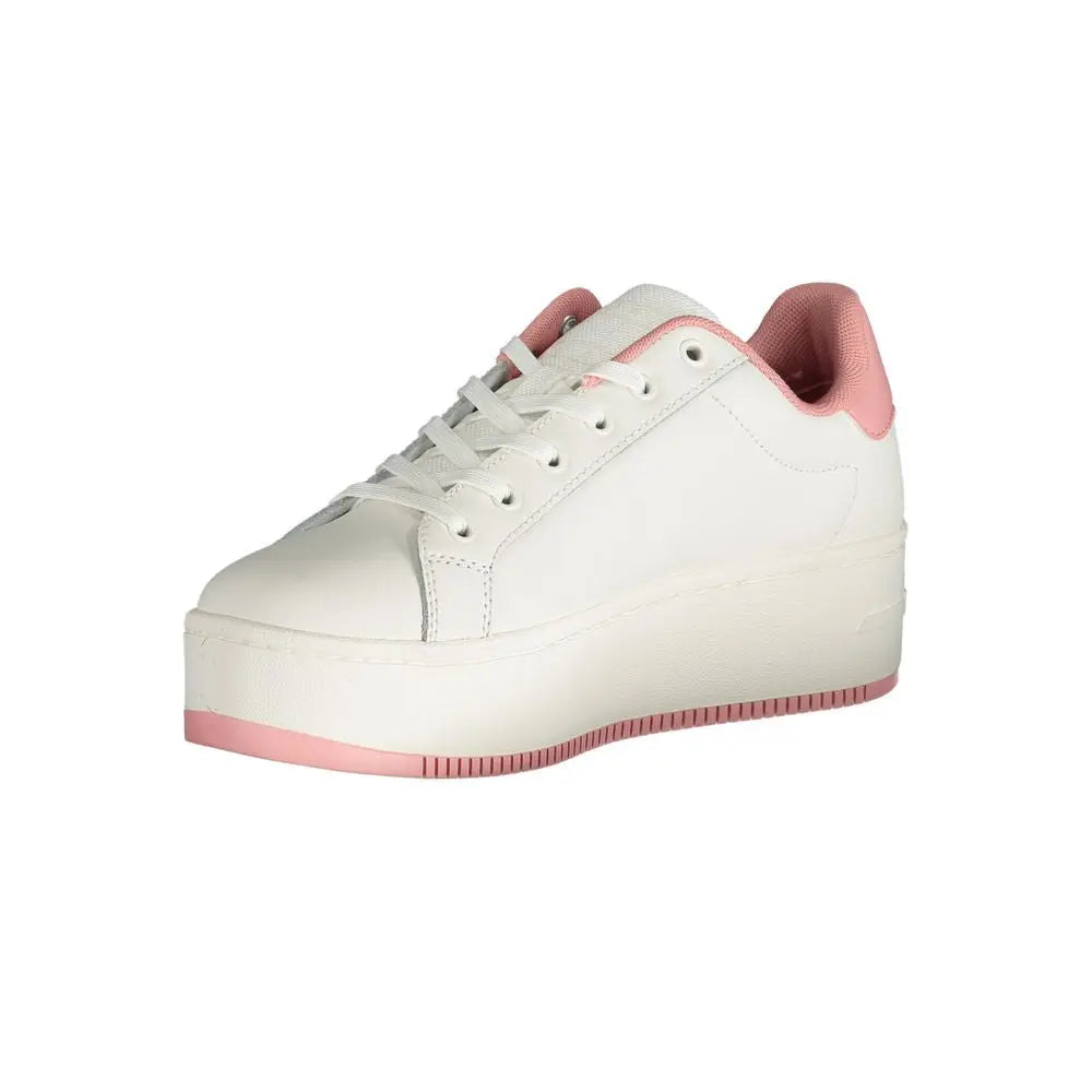 Tommy Hilfiger Rosa Polyester Sneaker Tommy Hilfiger