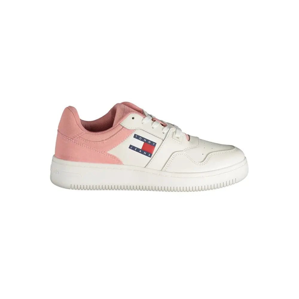 Tommy Hilfiger Rosa Polyester Sneaker Tommy Hilfiger