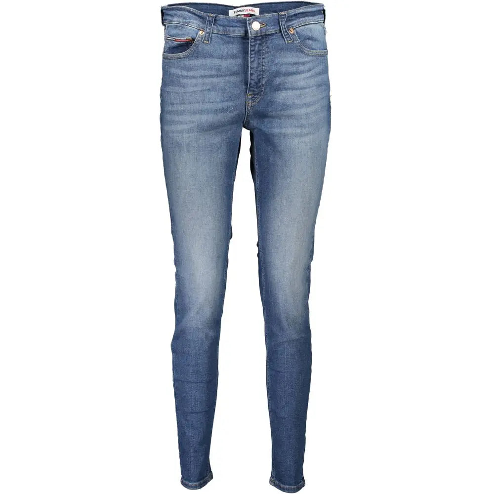 Tommy Hilfiger Blaue Baumwolle Frauen Skinny Jean Tommy Hilfiger