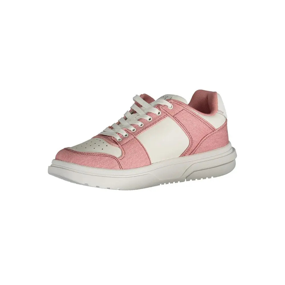Tommy Hilfiger Rosa Polyester Sneaker Tommy Hilfiger