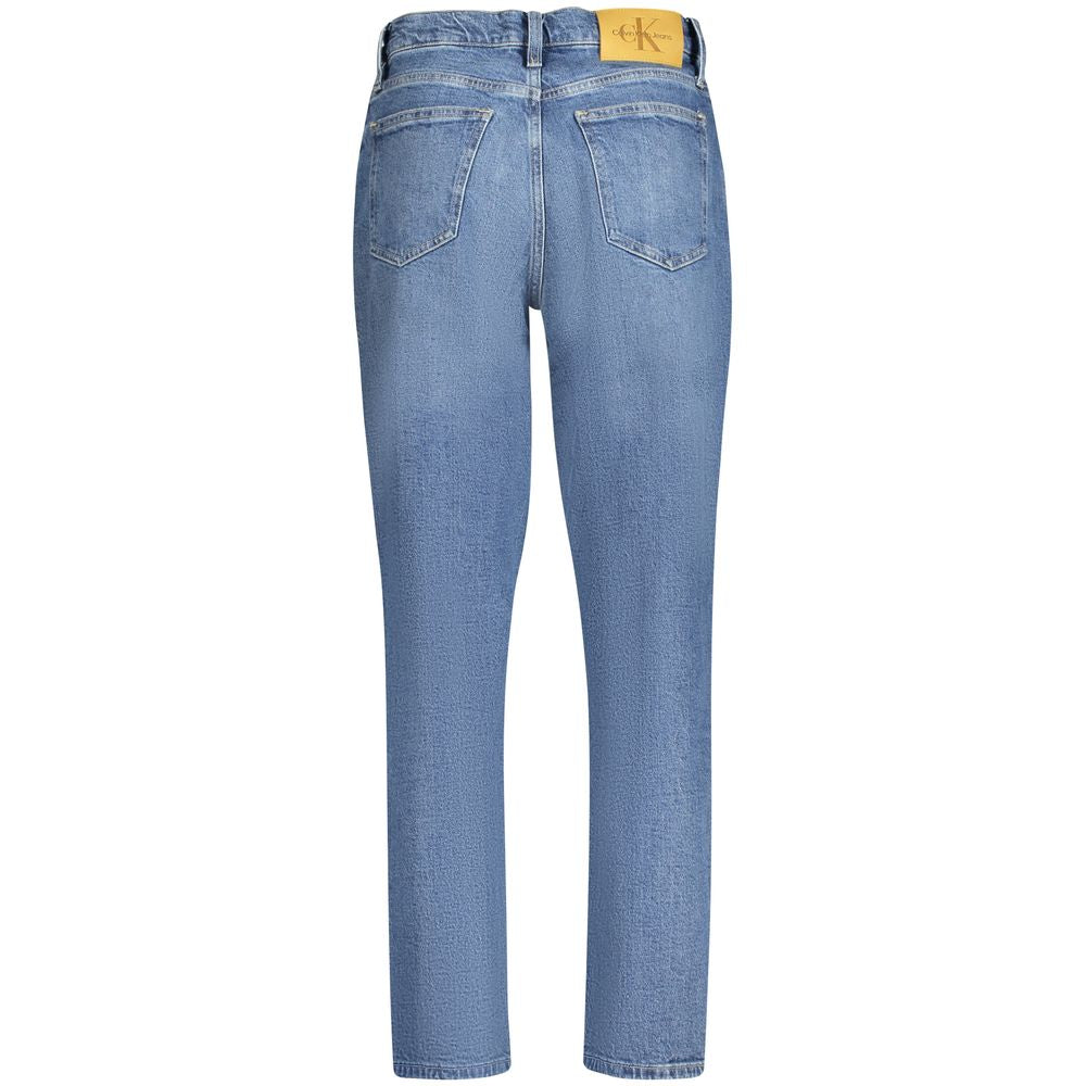 Calvin Klein Blaue Baumwoll-Jeans aus Denim