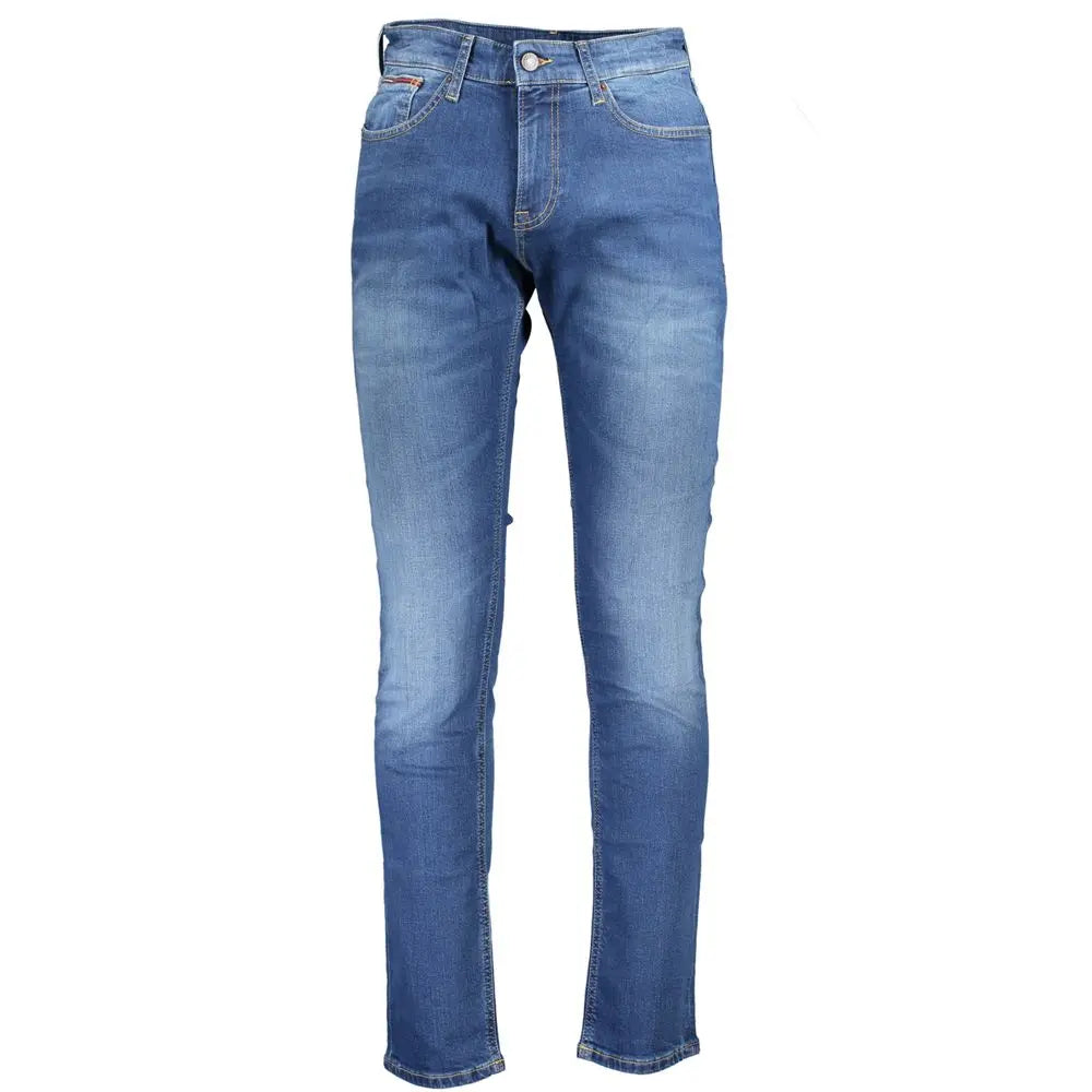 Tommy Hilfiger Baumwolljeans aus blauem Denim Tommy Hilfiger