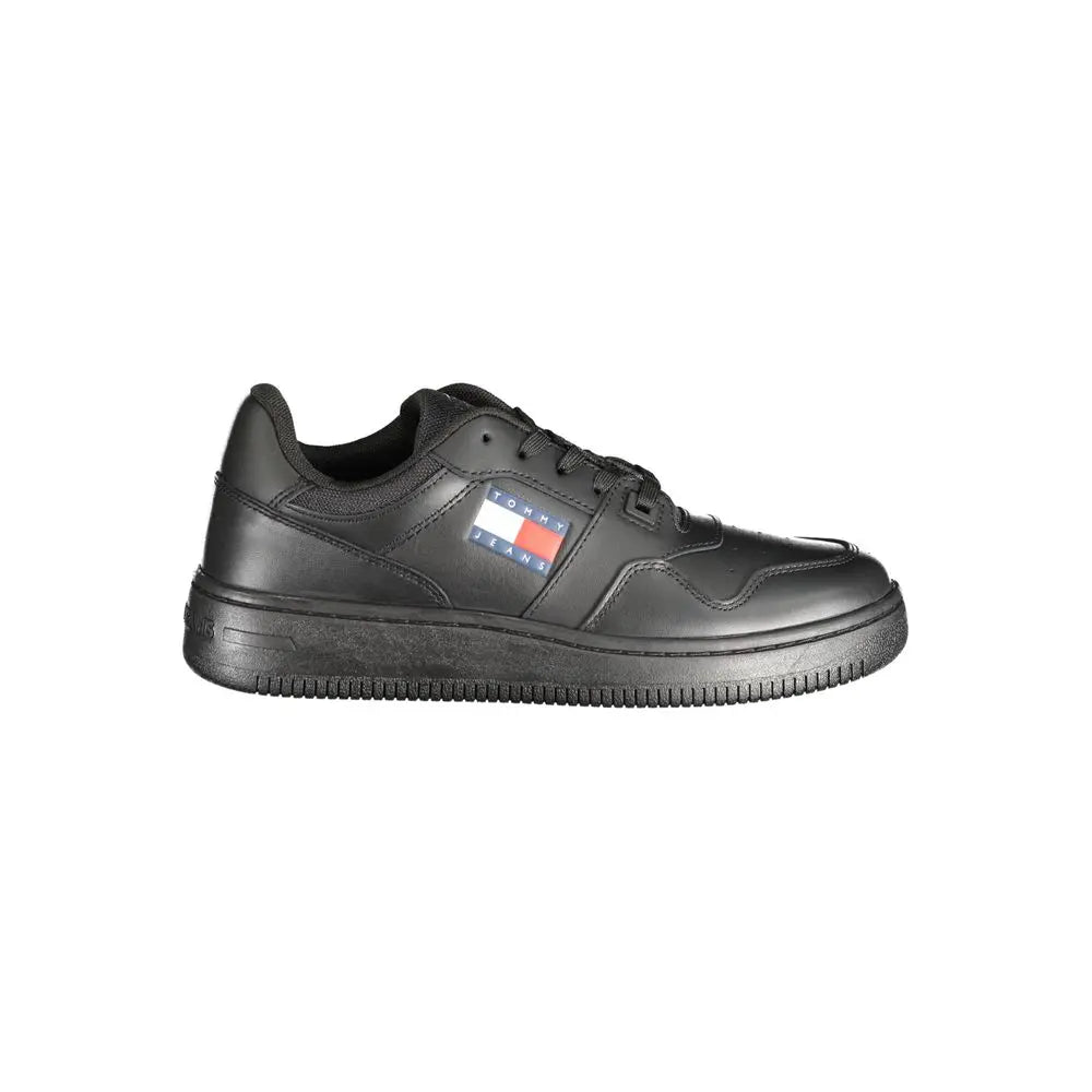 Tommy Hilfiger Schwarzer Polyester Sneaker Tommy Hilfiger