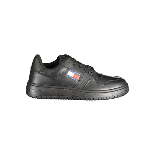Tommy Hilfiger Schwarzer Polyester Sneaker Tommy Hilfiger