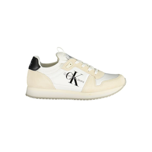 Calvin Klein Weißer Sneaker aus Polyester