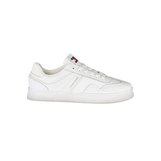 Tommy Hilfiger Weißer Polyester-Sneaker