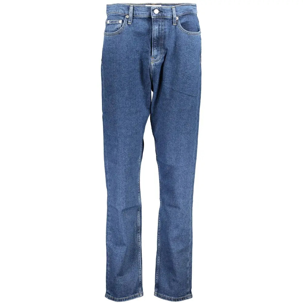 Calvin Klein Blaue Baumwolljeans aus Denim Calvin Klein