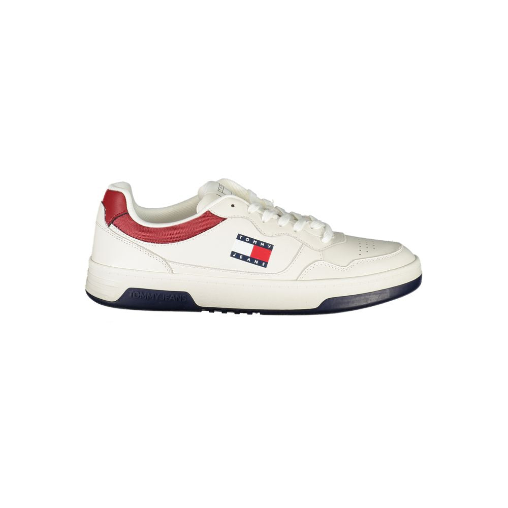 Tommy Hilfiger Weißer Polyester-Sneaker