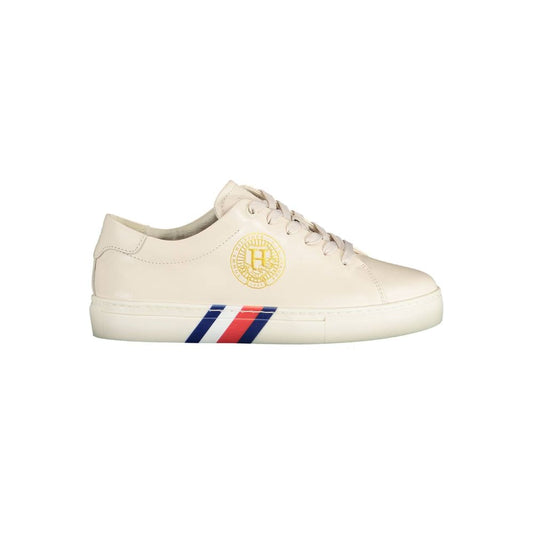 Tommy Hilfiger Beiger Polyester-Sneaker