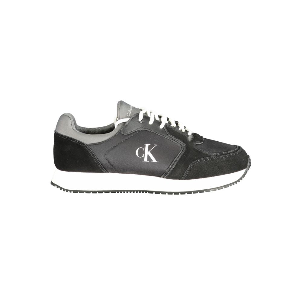Calvin Klein Schwarzer Polyester-Sneaker