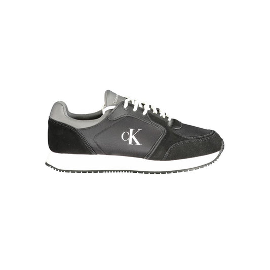 Calvin Klein Schwarzer Polyester-Sneaker