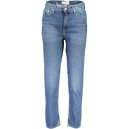 Calvin Klein Blaue Baumwoll-Jeans aus Denim