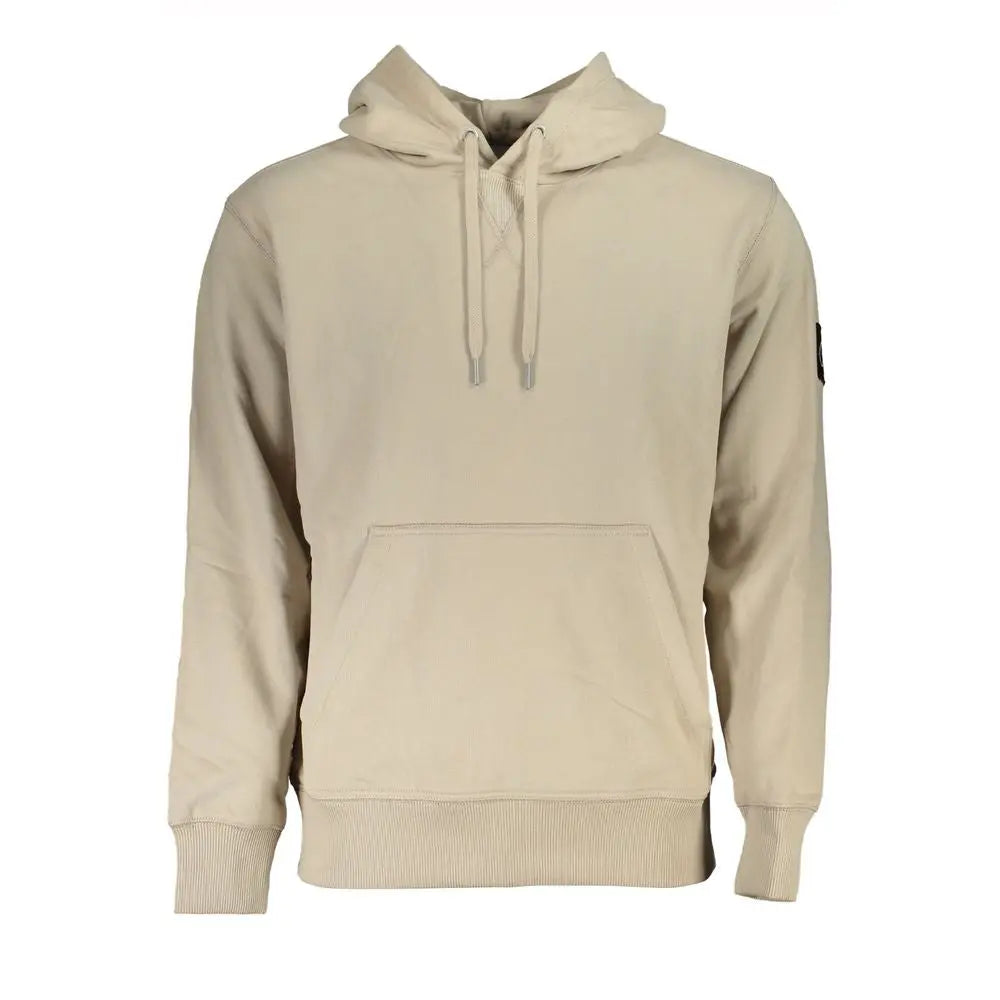 Calvin Klein Baumwoll-Sweatshirt in Beige Calvin Klein