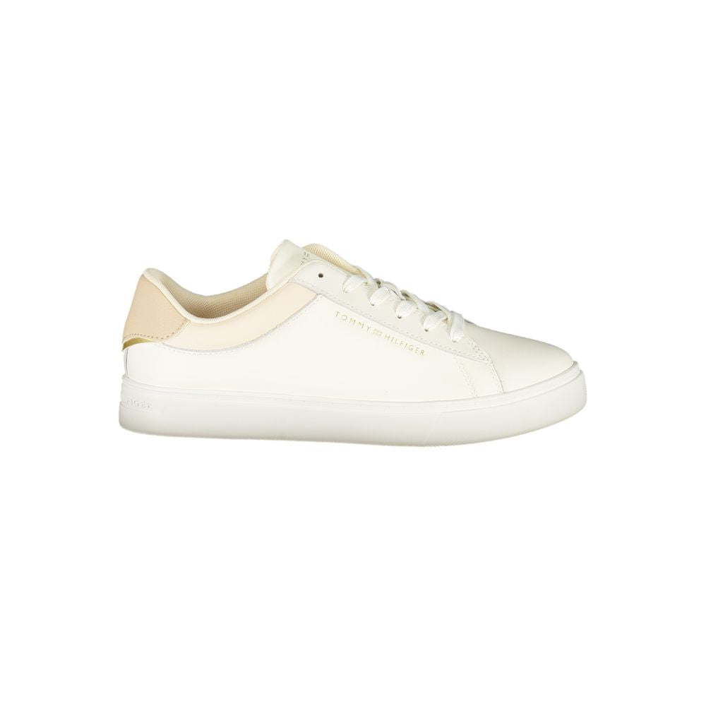 Tommy Hilfiger Beiger Polyester-Sneaker