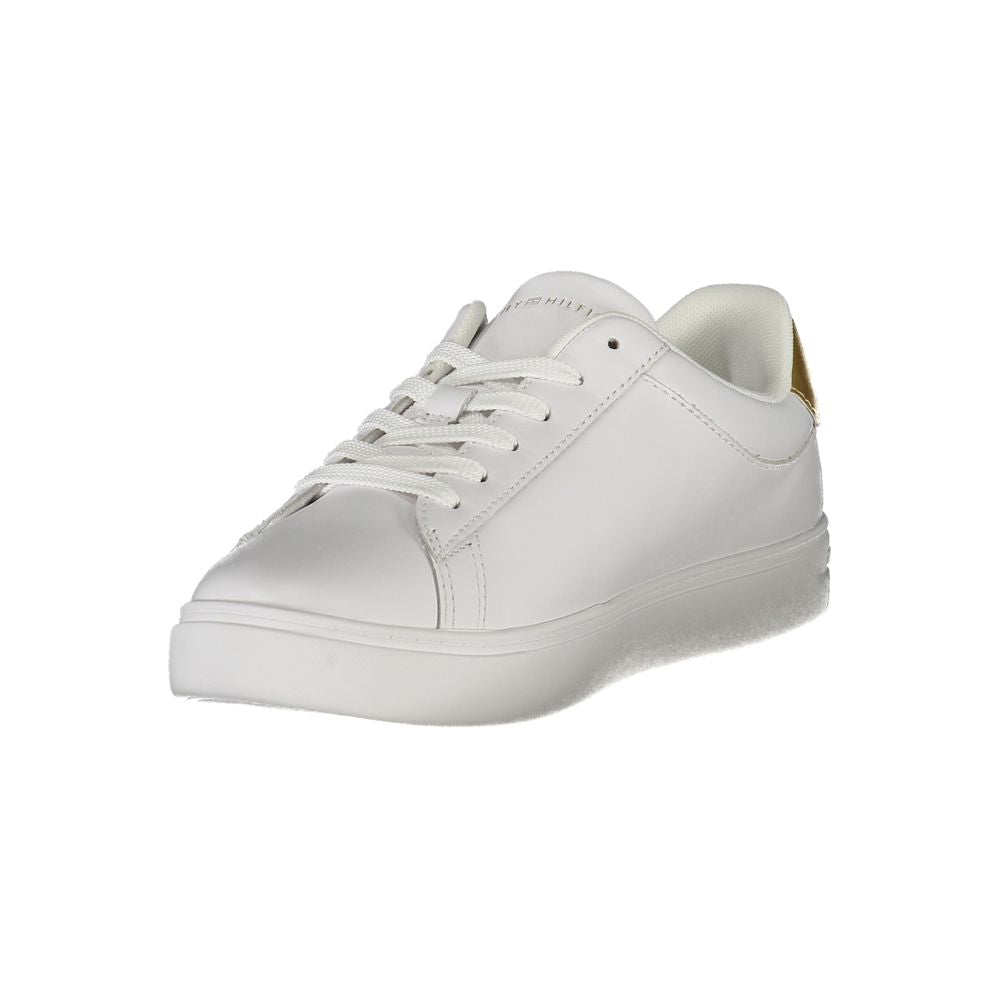 Tommy Hilfiger Weißer Polyester-Sneaker