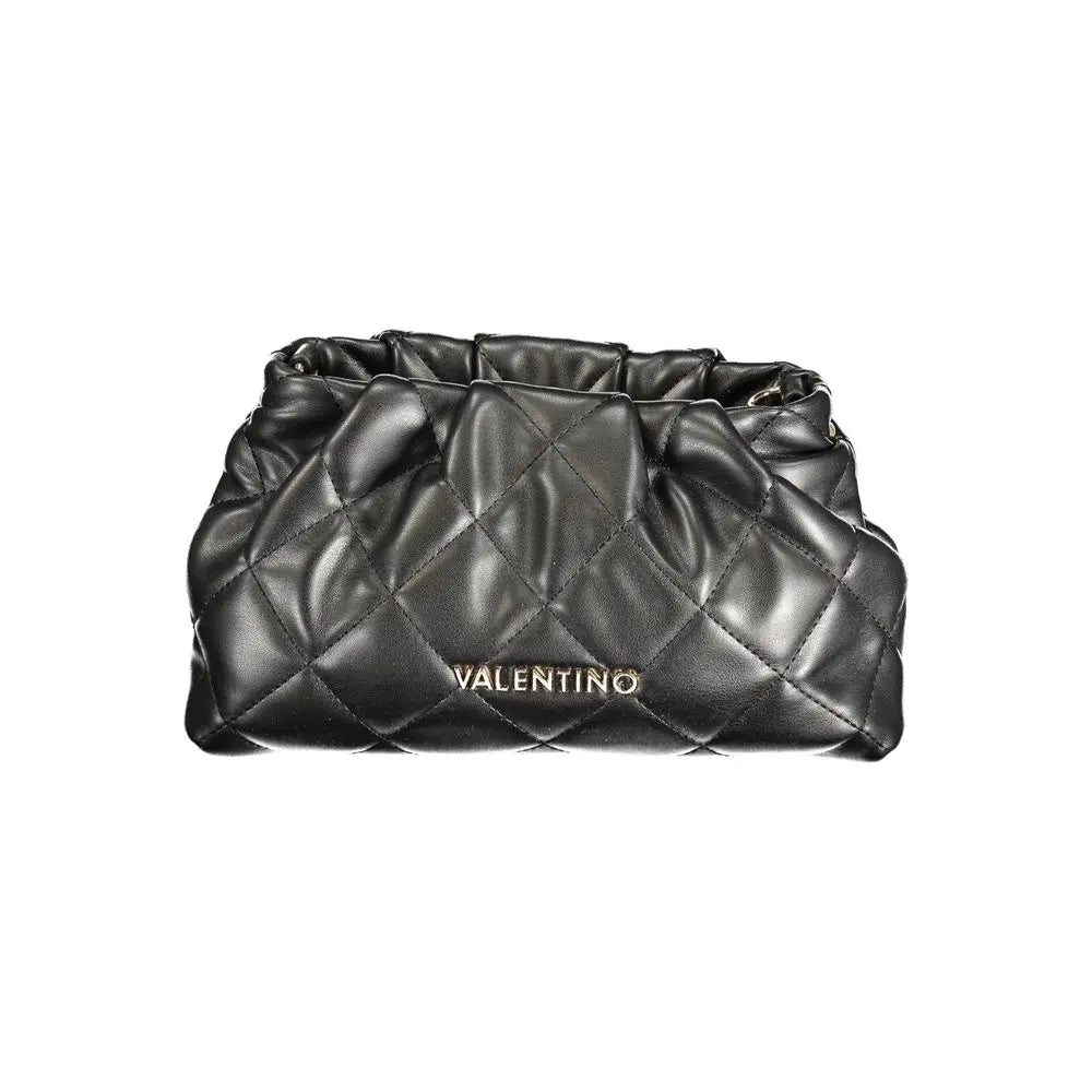 Mario Valentino Schwarze Polyethylen-Handtasche Mario Valentino