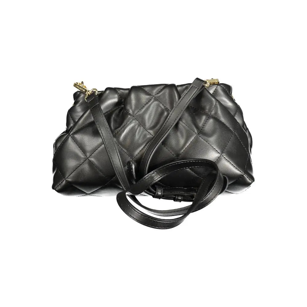 Mario Valentino Schwarze Polyethylen-Handtasche Mario Valentino