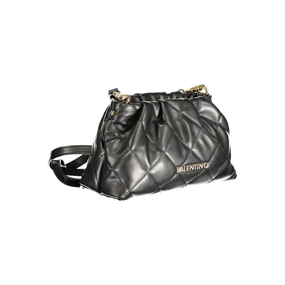 Mario Valentino Schwarze Polyethylen-Handtasche Mario Valentino
