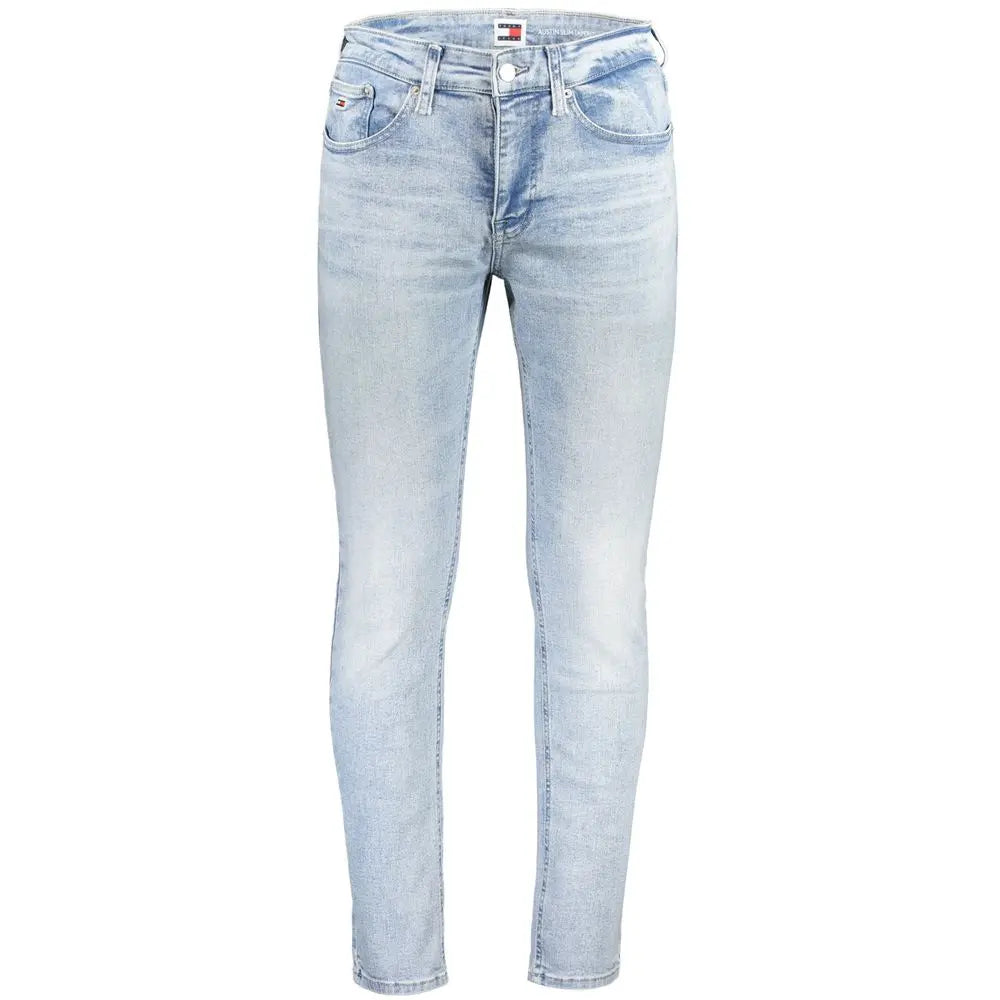 Tommy Hilfiger Blaue Baumwolle Herren Tapered Jean Tommy Hilfiger