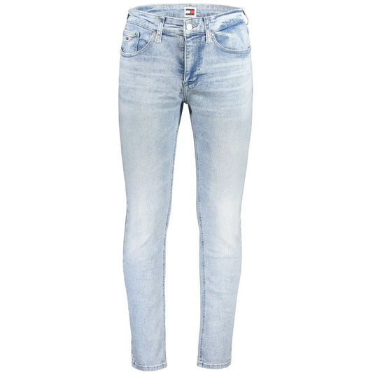 Tommy Hilfiger Blaue Baumwolle Herren Tapered Jean Tommy Hilfiger