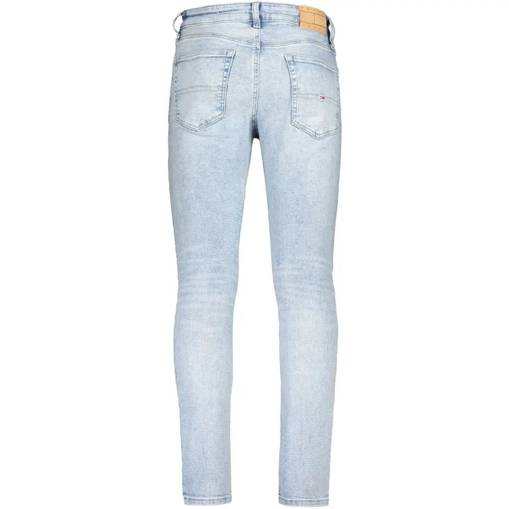 Tommy Hilfiger Blaue Baumwolle Herren Tapered Jean Tommy Hilfiger