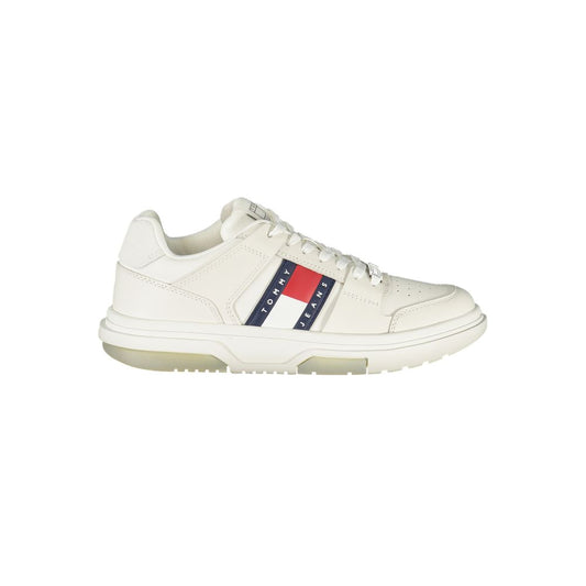 Tommy Hilfiger Weißer Polyester-Sneaker