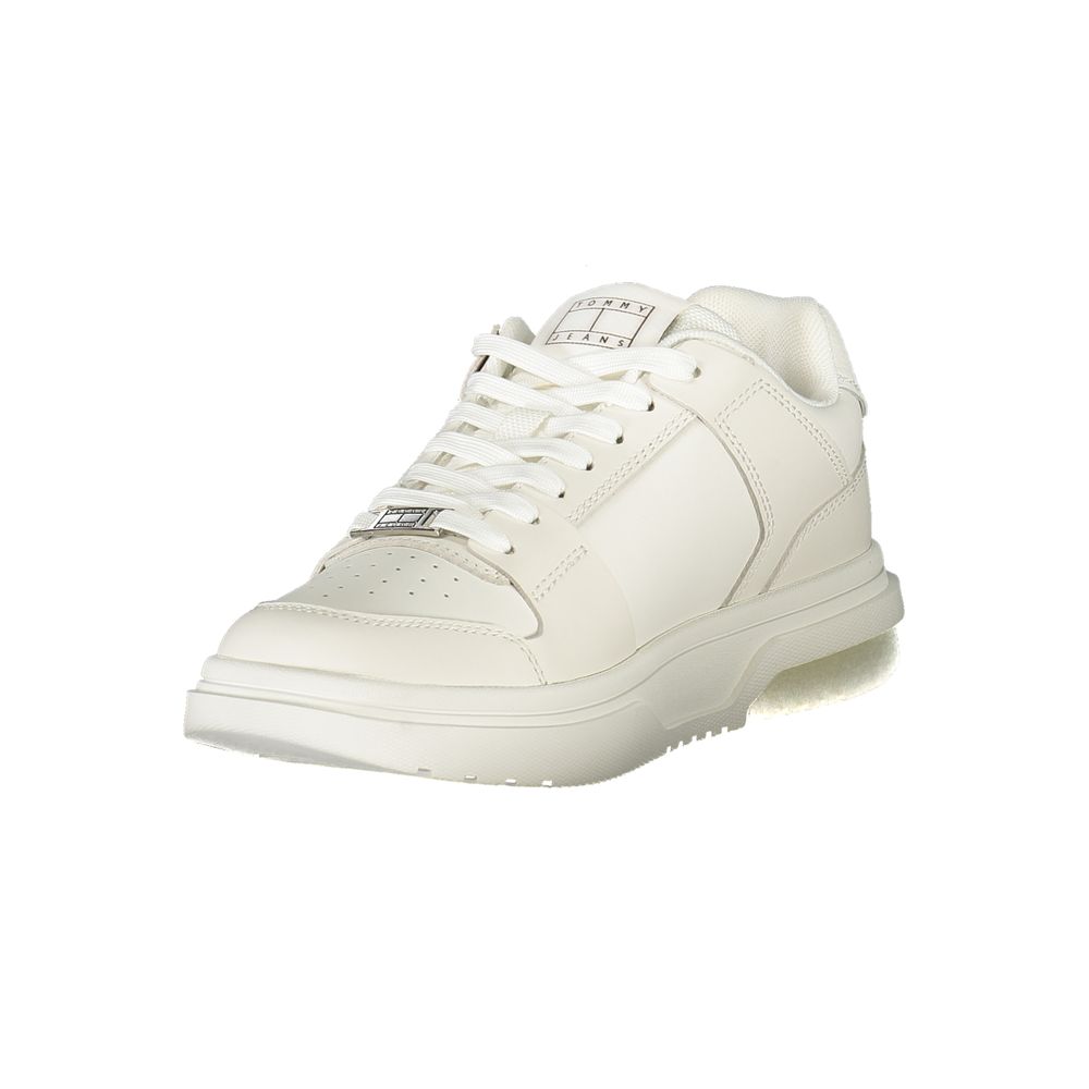 Tommy Hilfiger Weißer Polyester-Sneaker