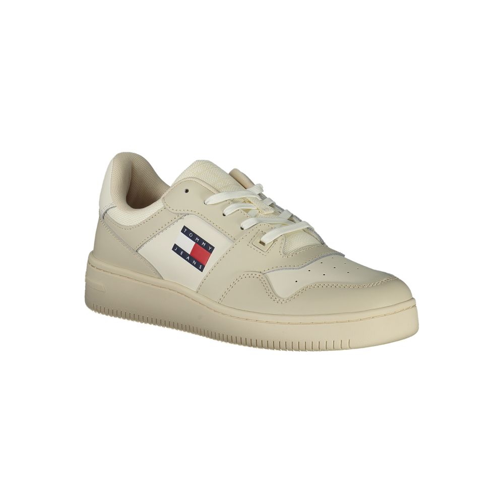 Tommy Hilfiger Beiger Polyester-Sneaker