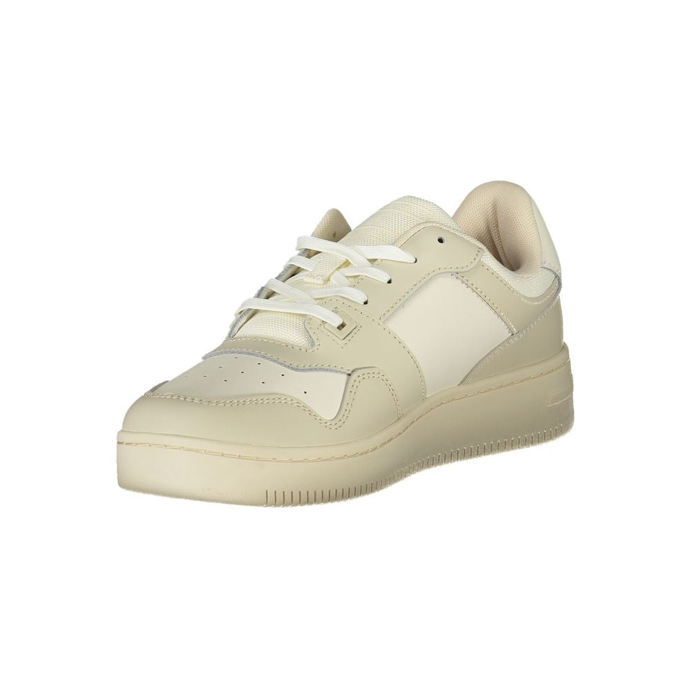 Tommy Hilfiger Beiger Polyester-Sneaker