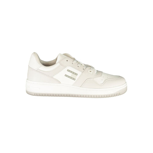 Tommy Hilfiger Weißer Polyester-Sneaker