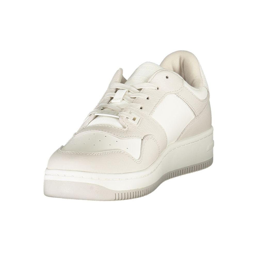 Tommy Hilfiger Weißer Polyester-Sneaker
