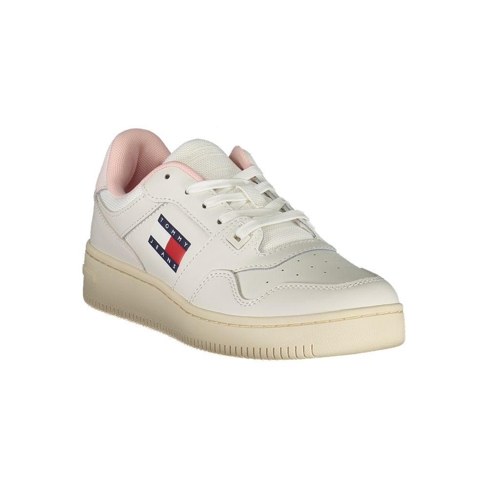 Tommy Hilfiger Weißer Polyester-Sneaker