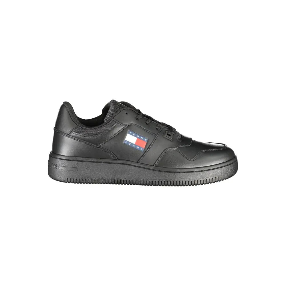 Tommy Hilfiger Schwarzer Polyester Sneaker Tommy Hilfiger