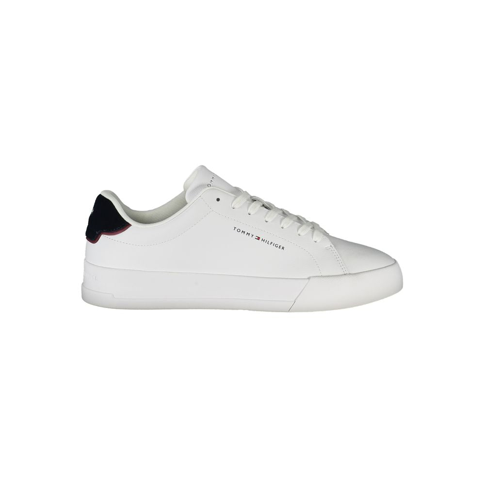 Tommy Hilfiger Weißer Polyester-Sneaker