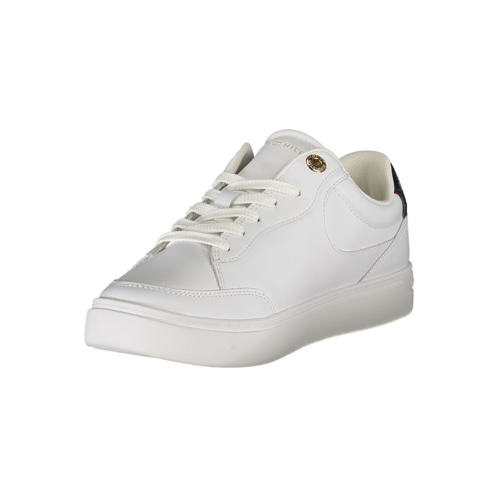 Tommy Hilfiger Weißer Polyester-Sneaker