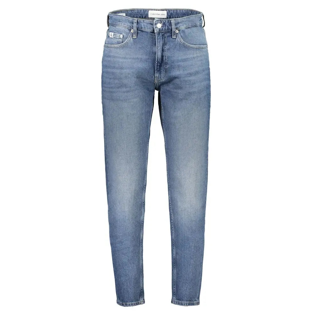 Calvin Klein Blaue Baumwolle Männer Jeans Calvin Klein