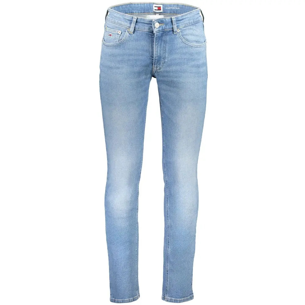 Tommy Hilfiger Blaue Baumwolle Herren Slim Jean Tommy Hilfiger