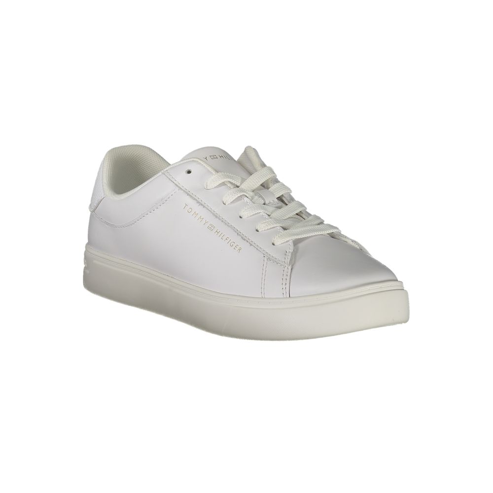 Tommy Hilfiger Weißer Polyester-Sneaker