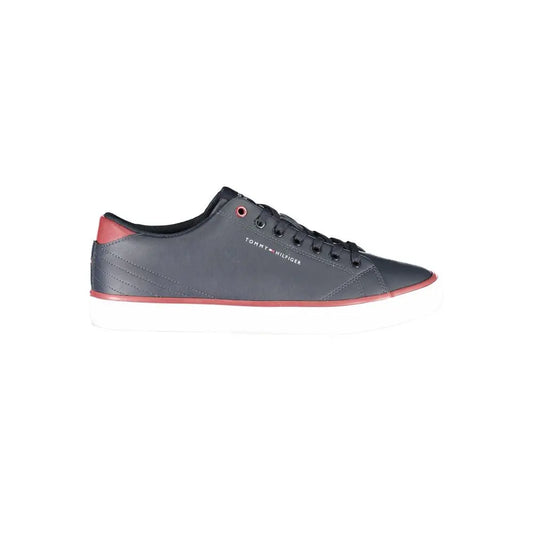 Tommy Hilfiger Blauer Polyester Sneaker Tommy Hilfiger