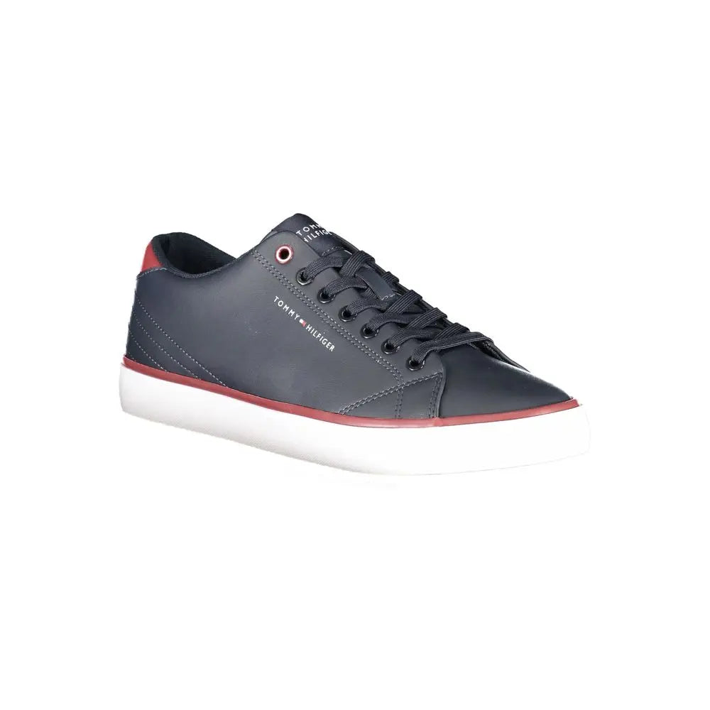 Tommy Hilfiger Blauer Polyester Sneaker Tommy Hilfiger